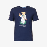 POLO RALPH LAUREN Polo Ralph Lauren x Wimbledon logo-print recycled cotton-blend T-shirt