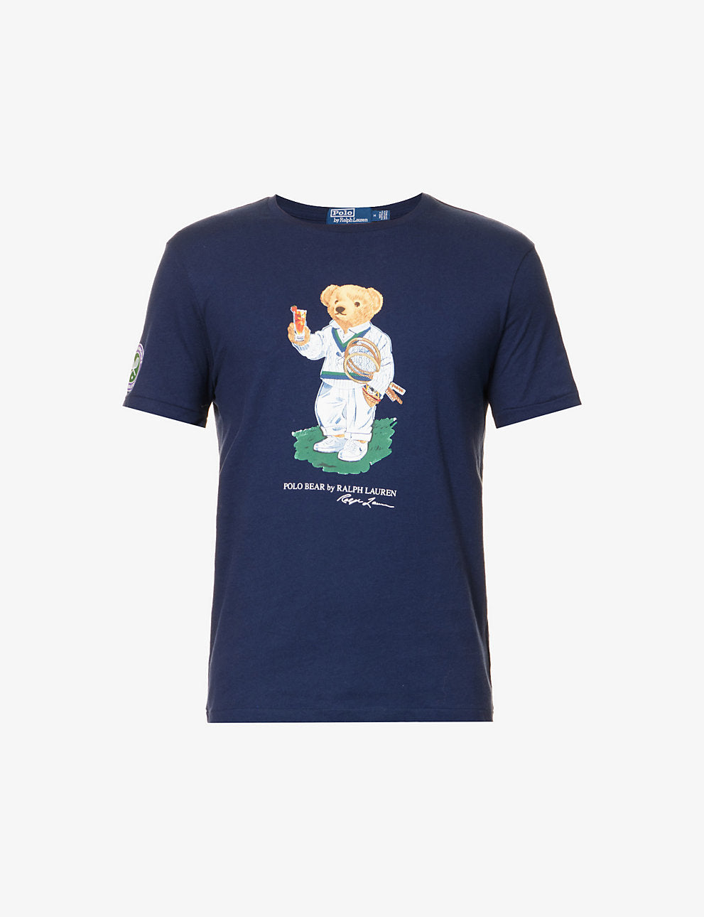 POLO RALPH LAUREN Polo Ralph Lauren x Wimbledon logo-print recycled cotton-blend T-shirt