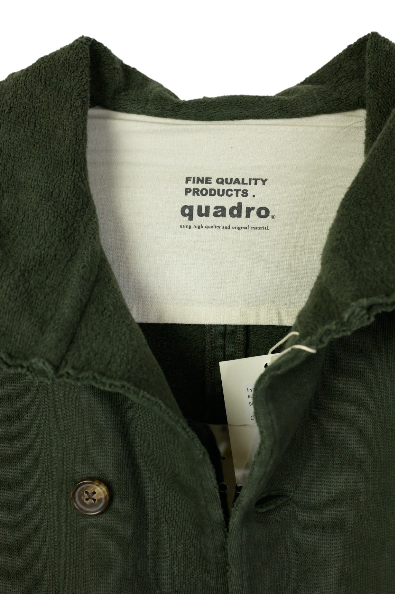 Quadro Navy Green Jacket